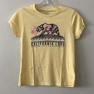 BILLABONG T-shirt, “California Love” Bear, NWT - SZ M, 10/12